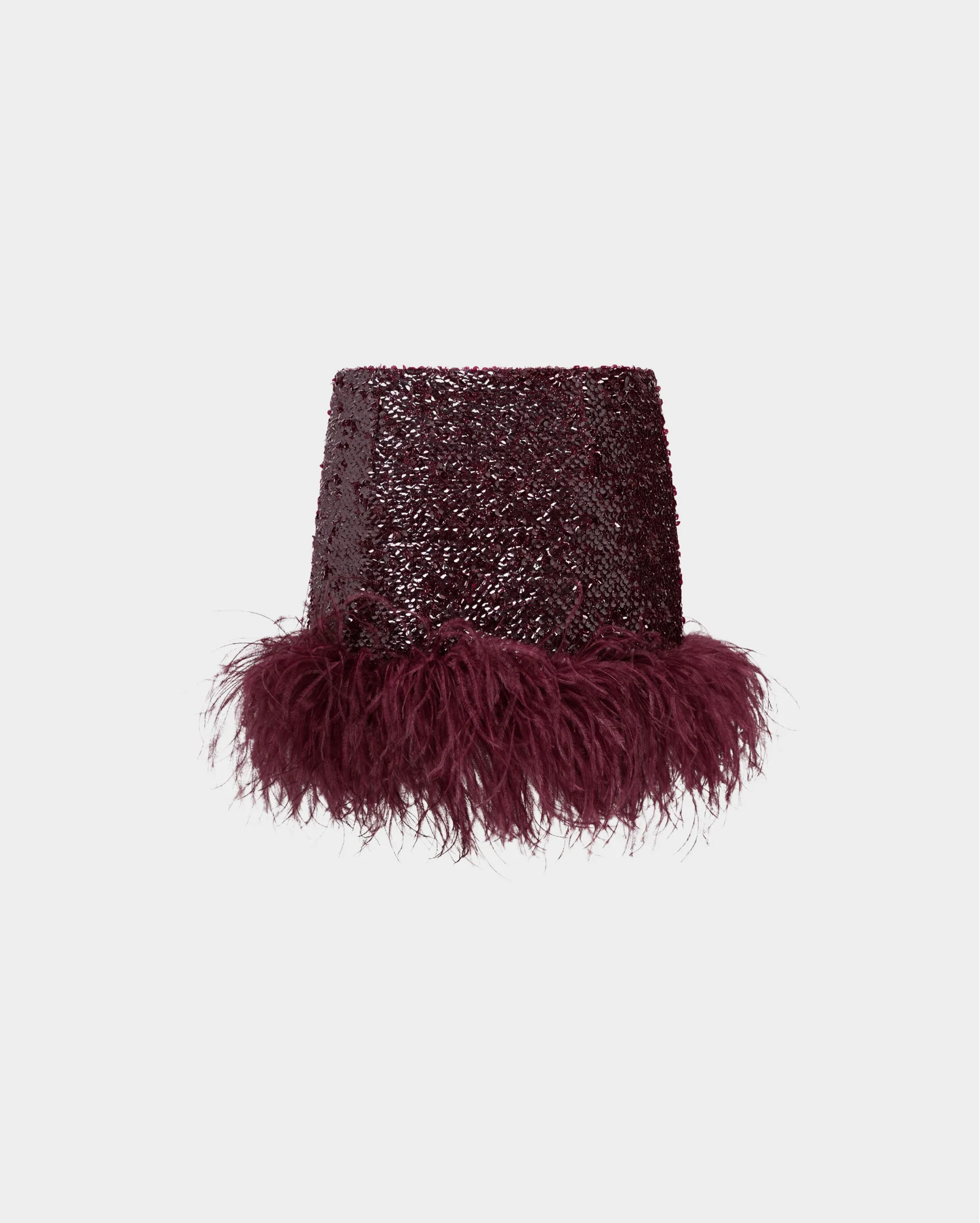 Giaci Mini Skirt in Textured Sequin