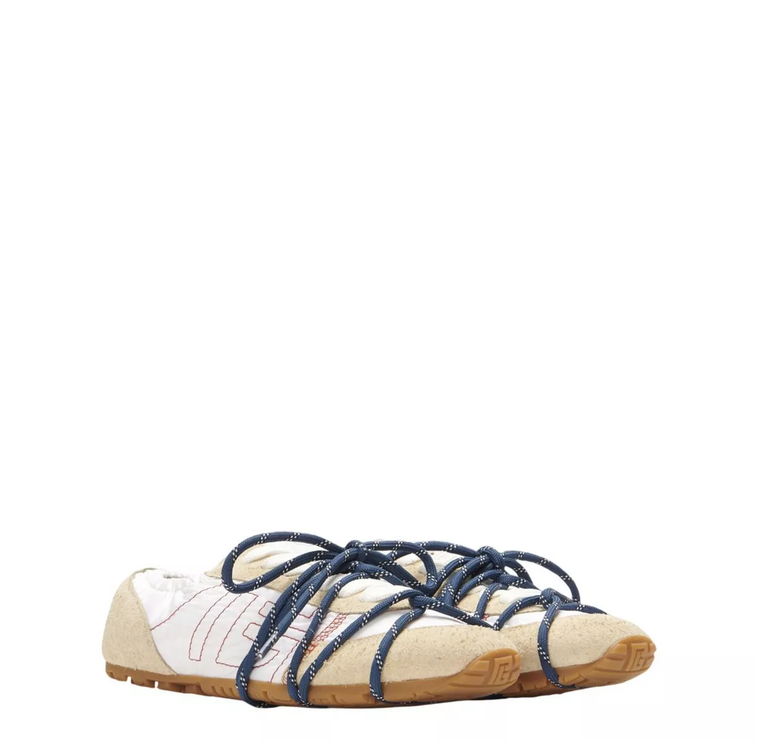 Women's Racer 45 Trainers in Nylon and Suede