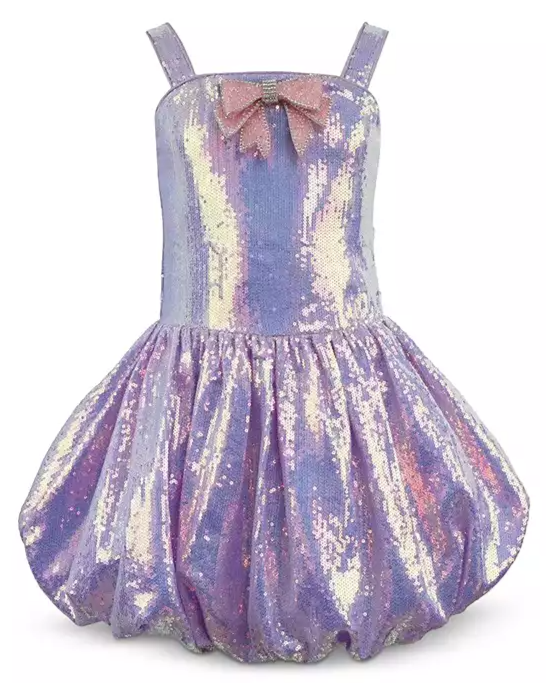 Girls' Haze Bow Bubble Dress - Little Kid, Big Kid
