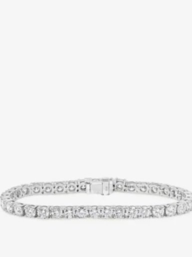 18K white gold Aurora diamond bracelet