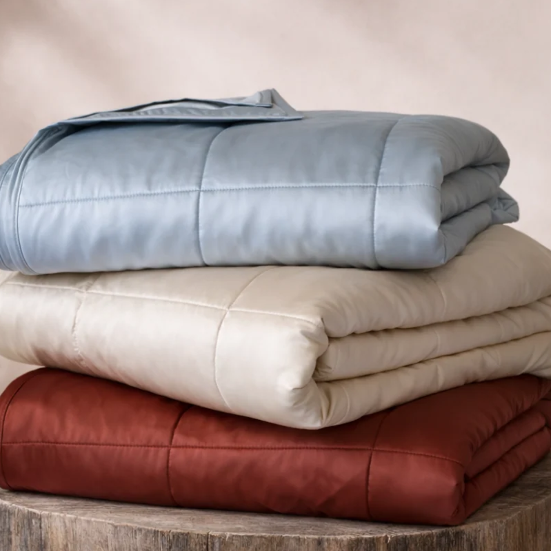 Eucalypso CloudWeight Box Stitch Quilt