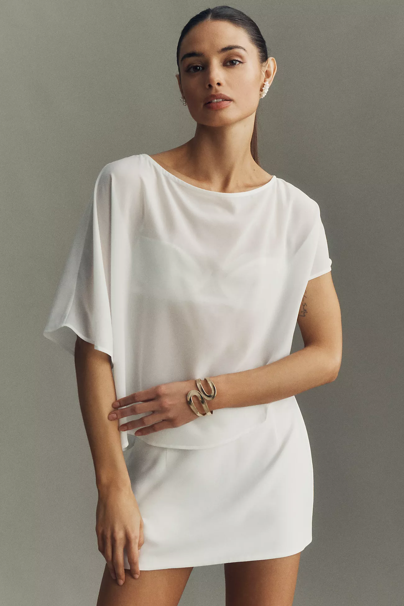 Mare Mare Easy Breezy Sheer Open-Back Top