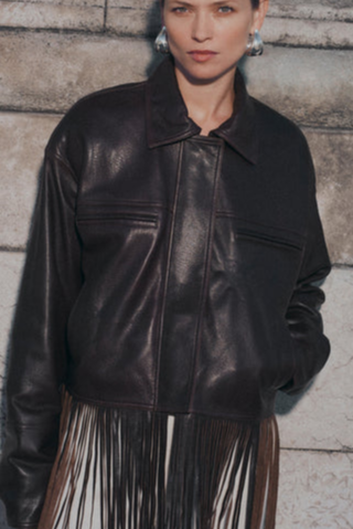 The Fringe Leather Jacket