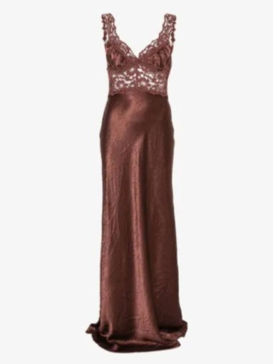 Eveline dress in cacao