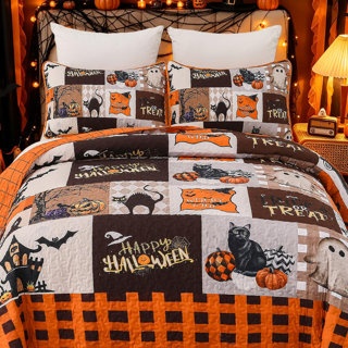 WAYFAIR HALLOWEEN BEDSPREAD SET