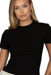 Women's Black Everyday Tee