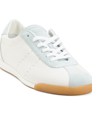 Made In Portugal Suede Brooklyn Lace Up Sneakers