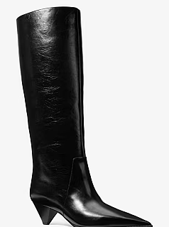 Jayla Crinkled Leather Boot
