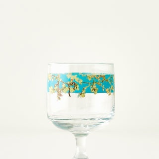 BELLA MAISON VAN GOGH ALMOND BLOSSOM GLASS DESSERT CUP