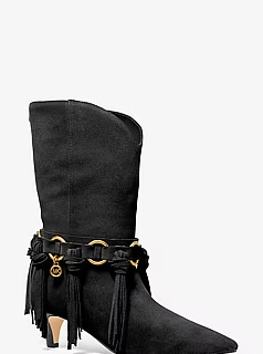 Daniela Fringe Suede Boot