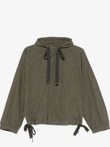 Blake hooded jacket orion check