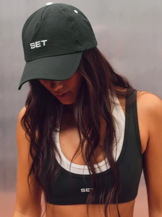 Set Nylon Rope Stitch Hat - Courtside
