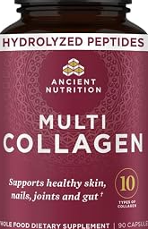 Hydrolyzed Multi Collagen Peptides Capsules, 90 Count