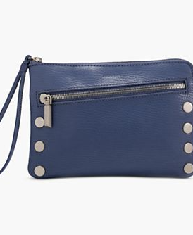 Nash Small Leather Crossbody Wristlet