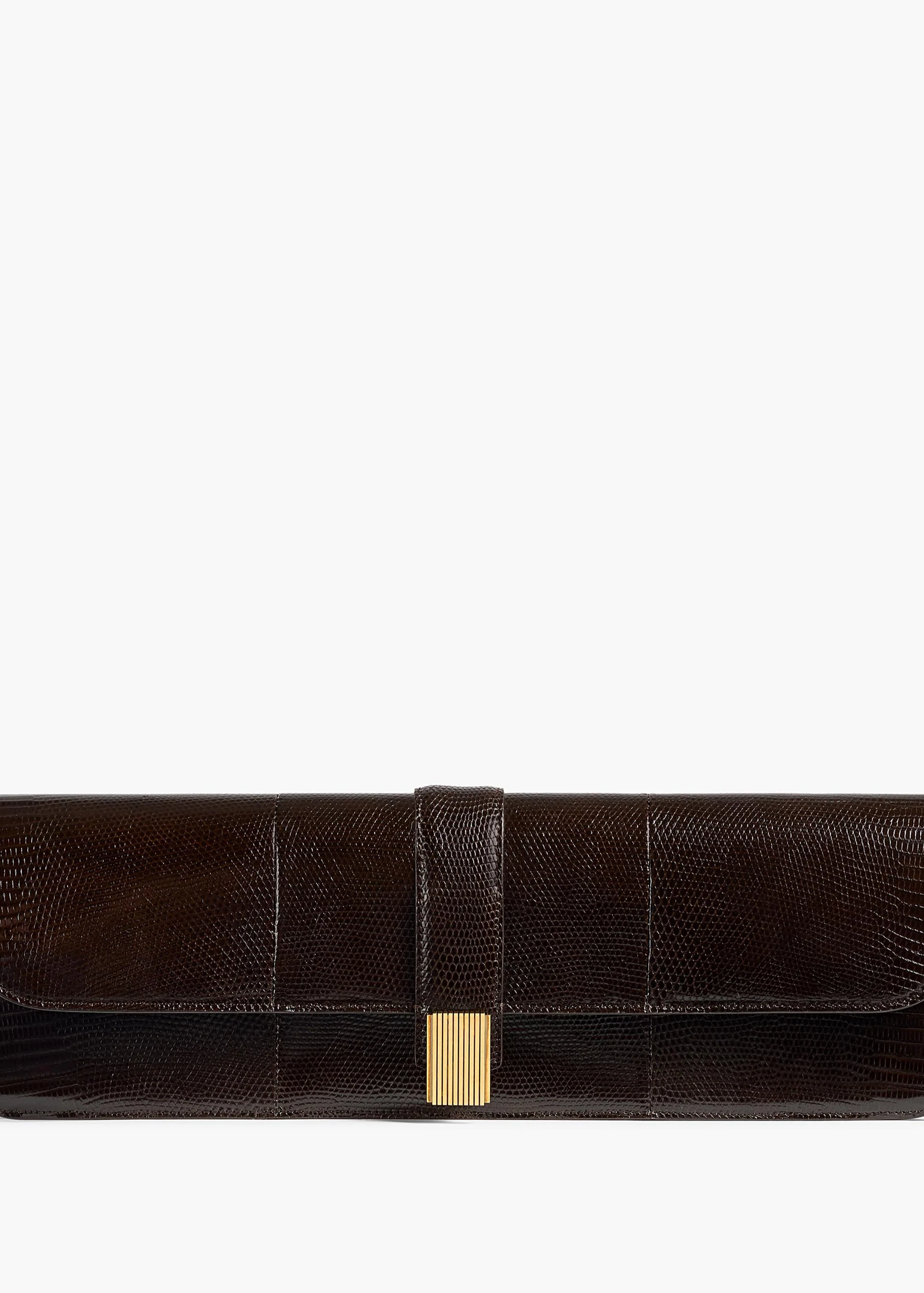 Blake Long Clutch in Ebano Lizard