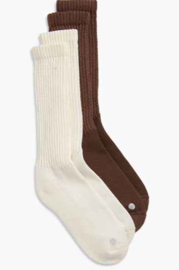 2-Pack Scrunch Socks