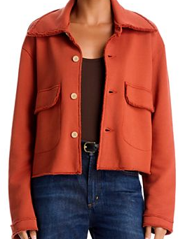 Rowan Cotton Sweatshirt Utility Jacket