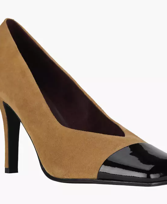 Women's Sounds Square Cap-Toe Pumps