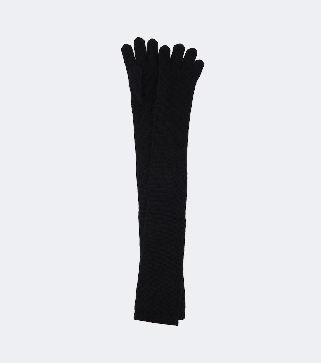 Cashmere and wool gloves