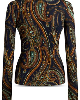 Surplice Neck Knit Top