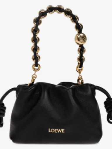 Nano Flamenco leather shoulder bag