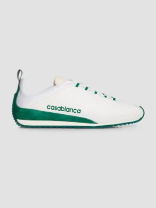 Khopesh Perforated Leather Low-Top Sneakers