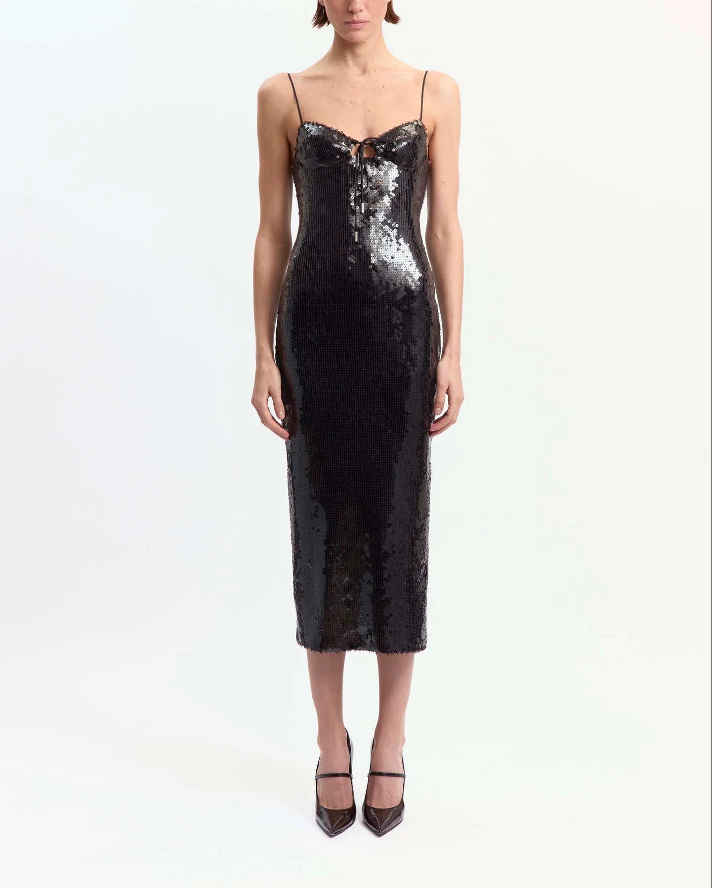 Che Midi Dress in Paillette