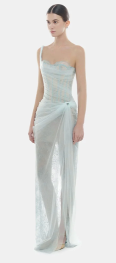 Montsand BABY BLUE MARA DRESS