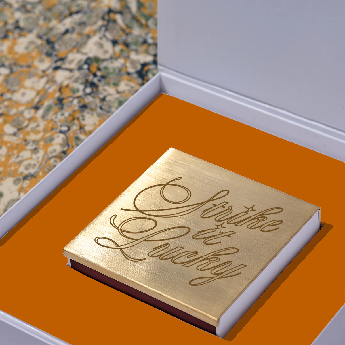 Not Another Bill Large Brass Matchbox Cover