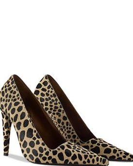 Women's 105mm Calf Hair Pumps