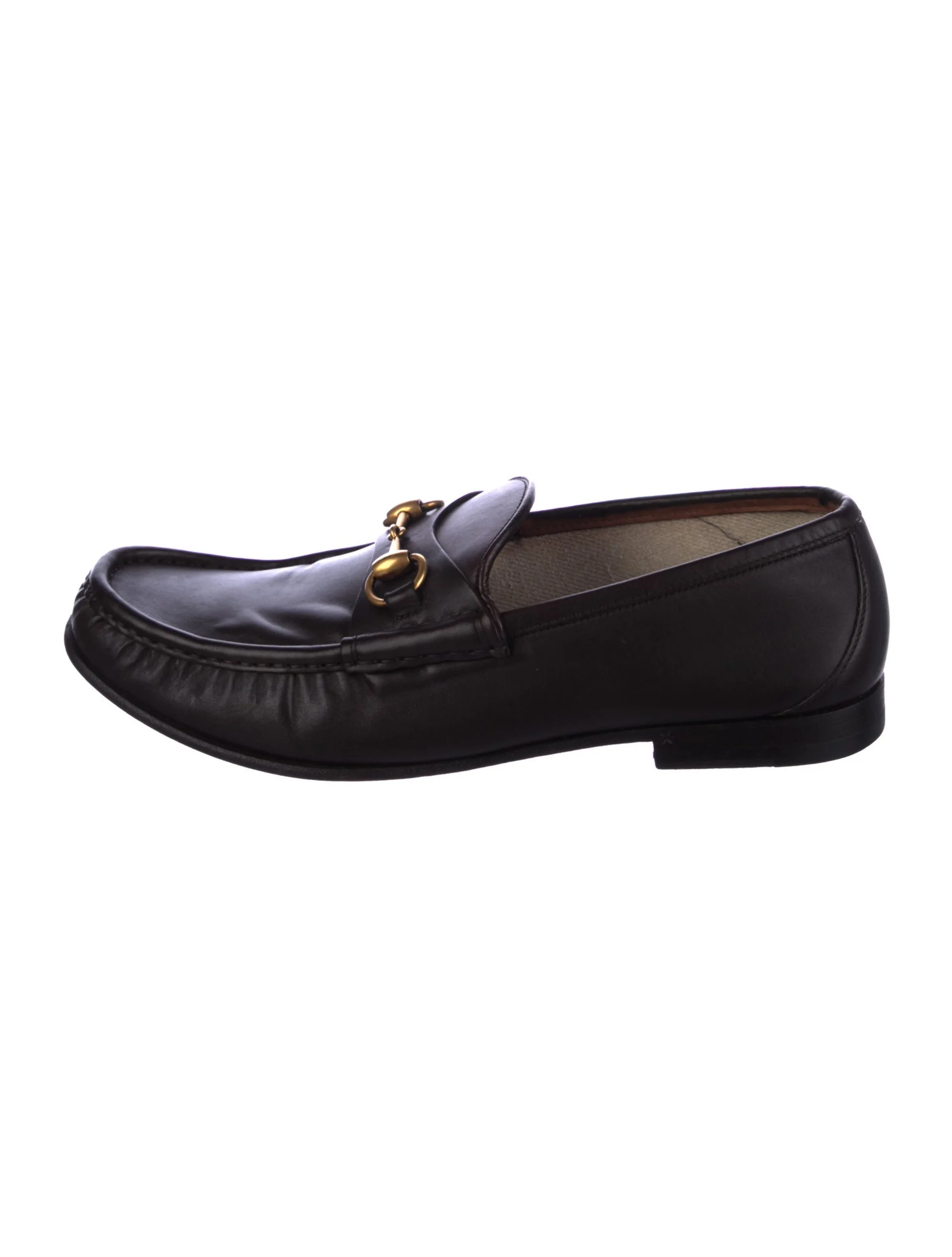 Horsebit Accent Leather Dress Loafers