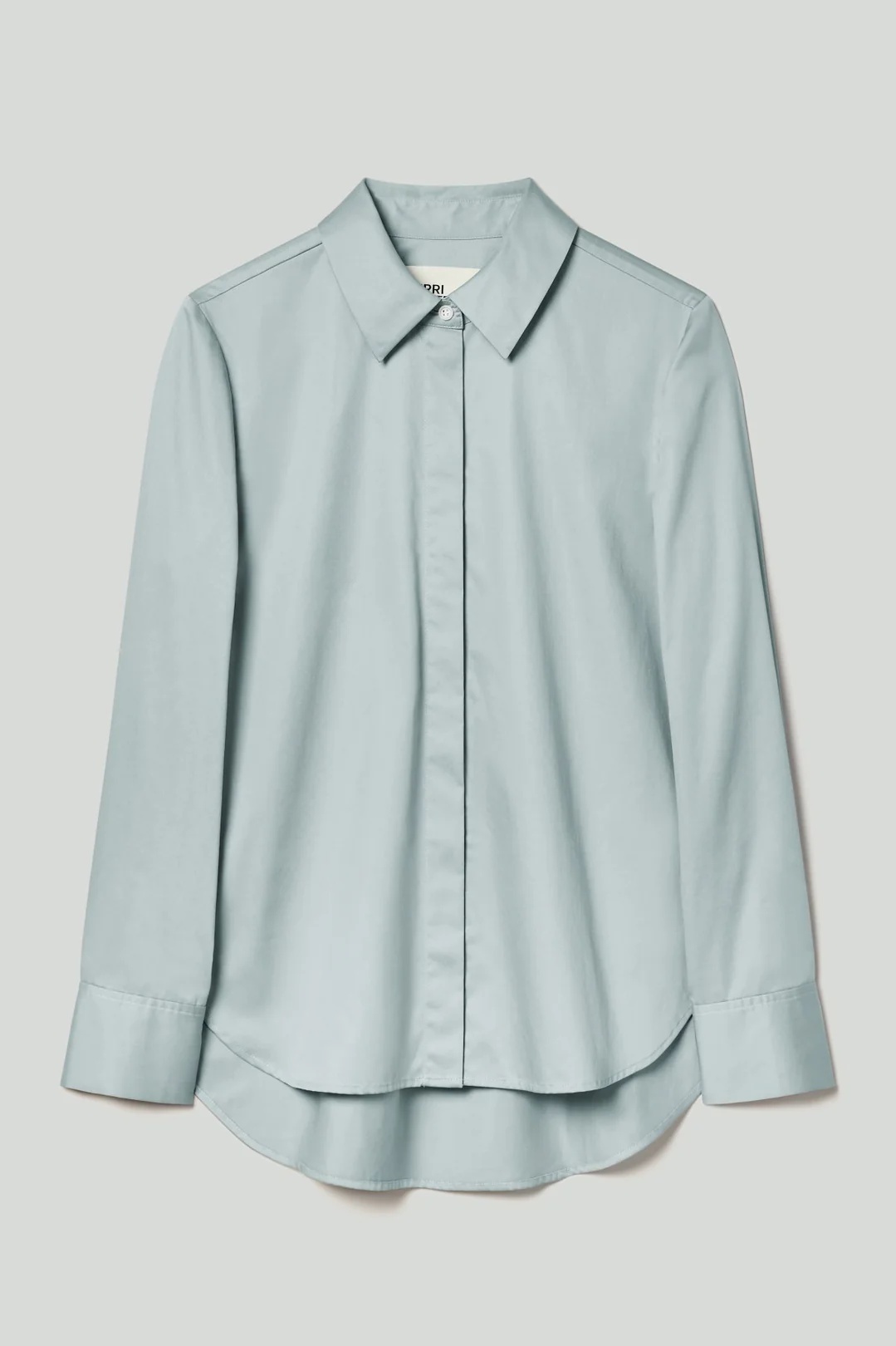 Emmery Cotton Shirt - Soft Grey