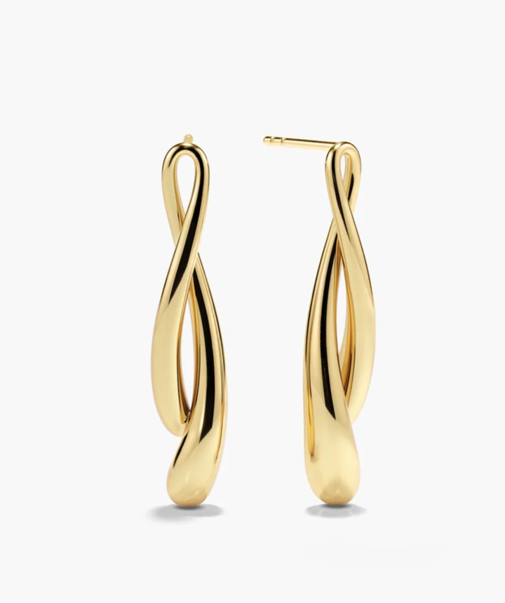 Open Dôme Drop Earrings