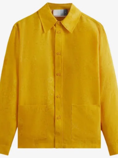 Opulence long-sleeve overshirt