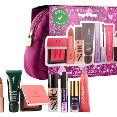 Sephora Favorites Cozy & Clean Makeup Value Set