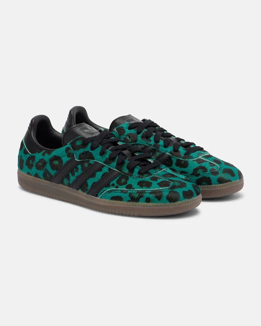 Samba OG leopard-print calf hair sneakers