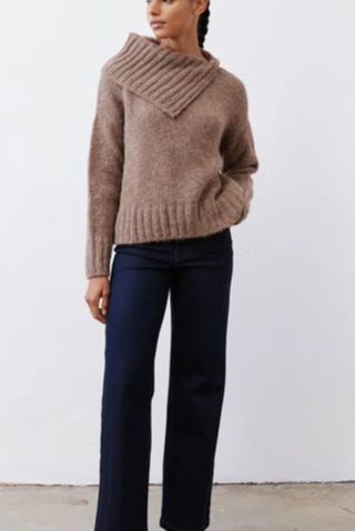 Serene Shawl Collar Sweater