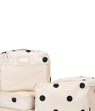 5-Piece Polka Dot Packing Cube