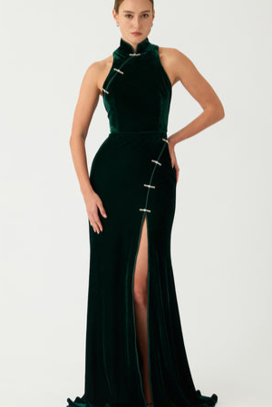 Ariana Velvet Gown