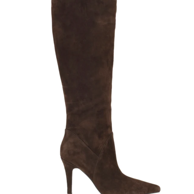 Korin Wide Calf Knee High Leather Boots