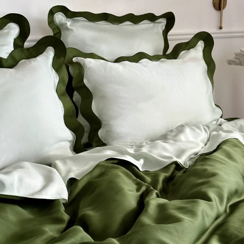Eucalypso Scalloped Pillowcases (Set of 2)