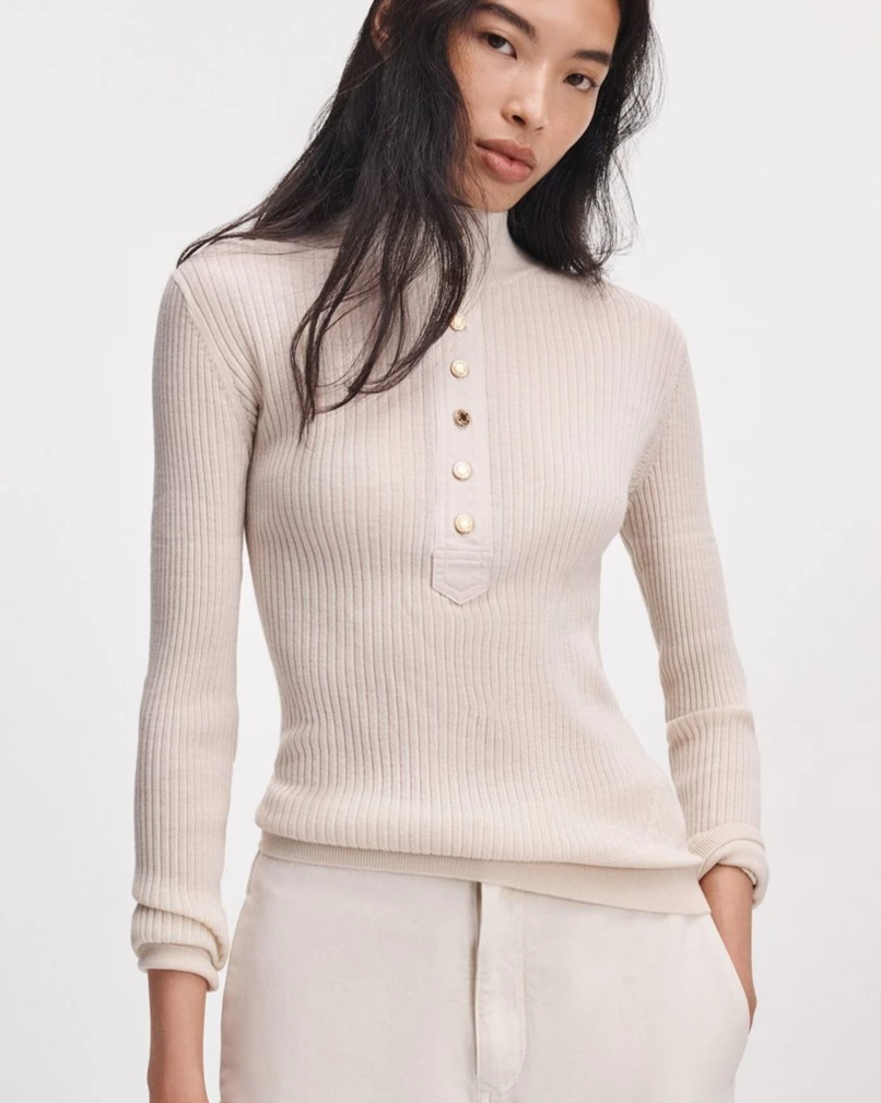 Lucy Merino Wool Henley