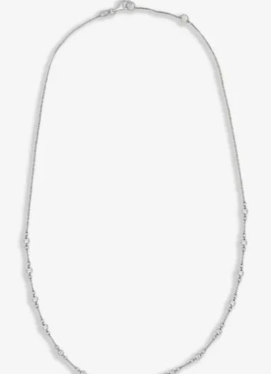 diamond trio tennis necklace