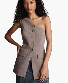 Women's One-Shoulder Sleeveless Vest