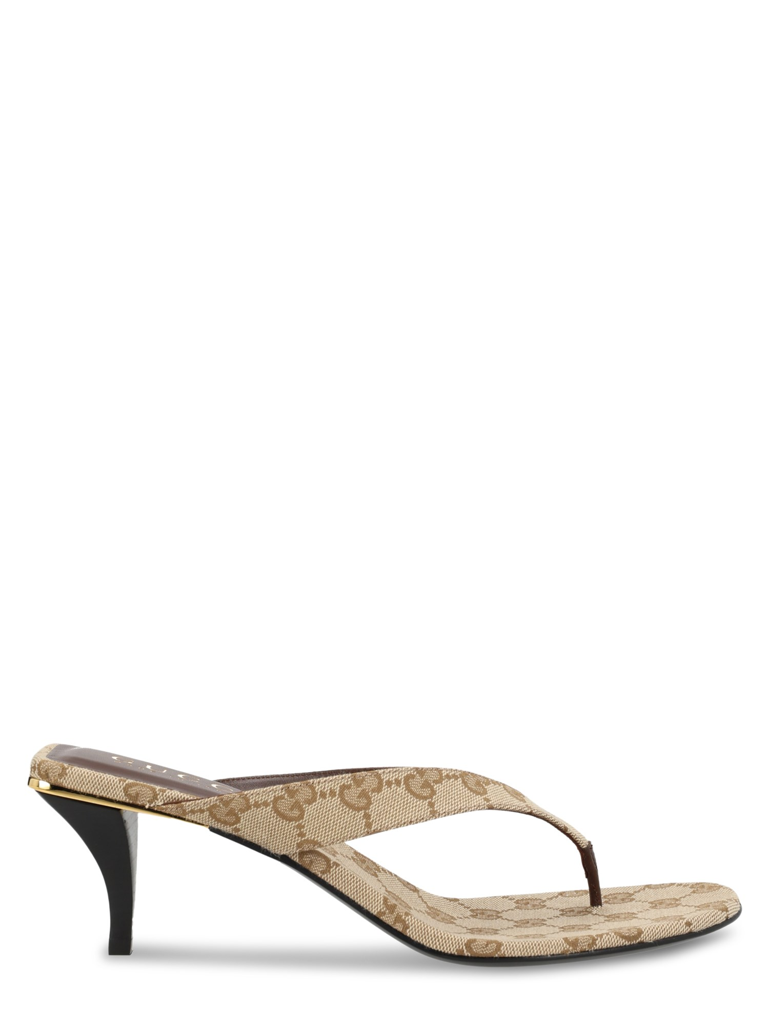 Gucci Infradito "Vittoria" In Tessuto GG
