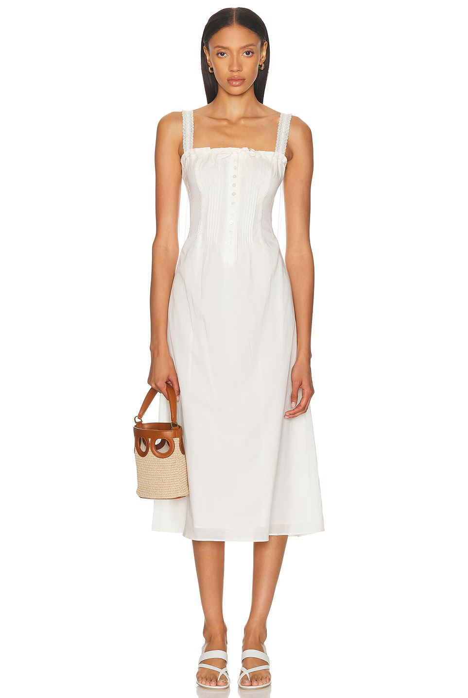 Matilde Dress in White