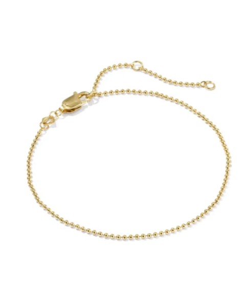 Cheryl Beaded 14k Gold-Filled Chain Bracelet