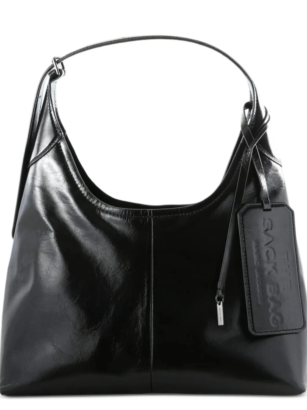 Marc Jacobs Belted Sack Bag In Crinkle Leather