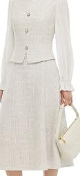 Patchwork Midi Dress 2026 Fall Trendy Long Sleeve Formal Dresses Business Work Maxi Dress Wedding Guest Teacher Outfit