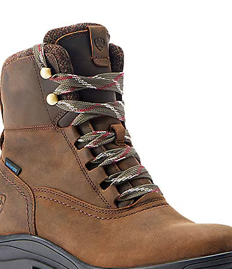 Ariat Women's Harper Waterproof Leather Lace Up Booties